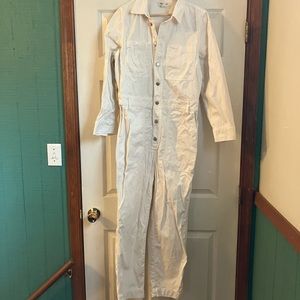 Imperfect! White Madewell Jumpsuit